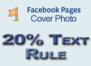 Facebook Pages 20% cover photo rule